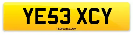 YE53 XCY