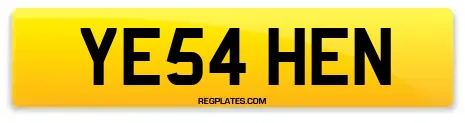 YE54 HEN