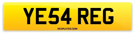 YE54 REG