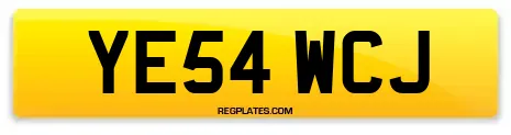 YE54 WCJ