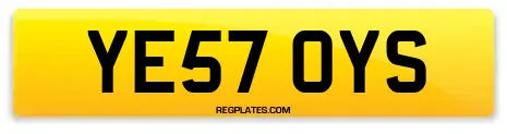 YE57 OYS
