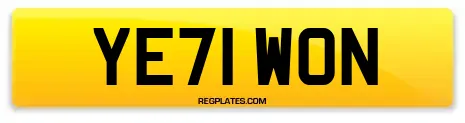 YE71 WON