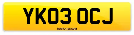 YK03 OCJ