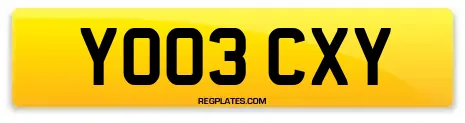 YO03 CXY