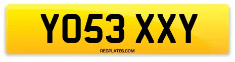 YO53 XXY