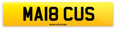 MA18 CUS